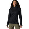 Mountain Hardwear AirMesh Hoody Shirt for Women Dark Storm